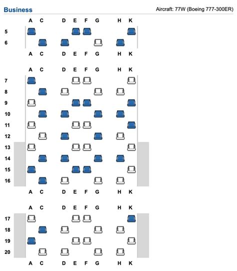 ana the room seat map.
